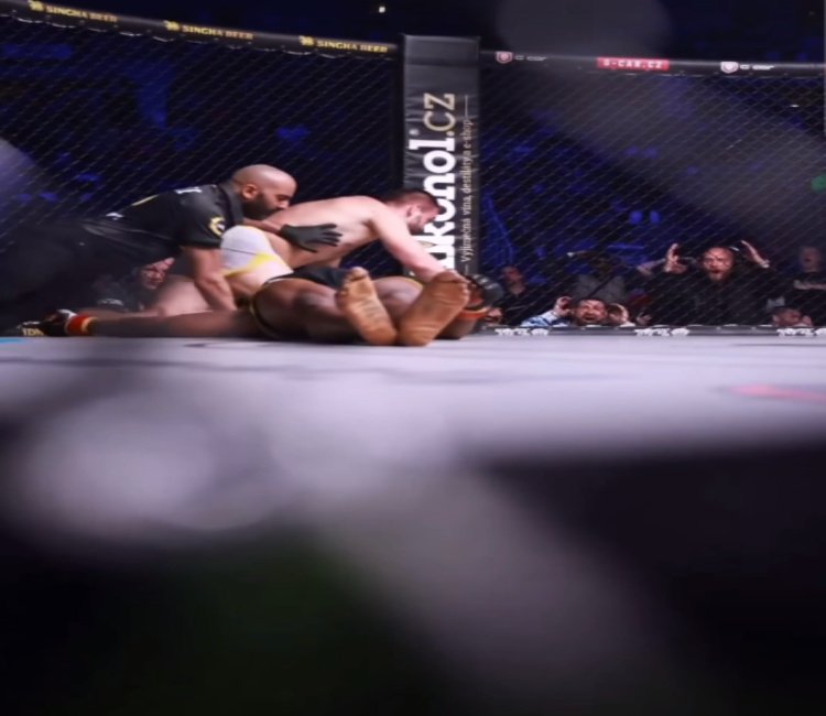 MMA Fighter Gets Knocked Out Cold!