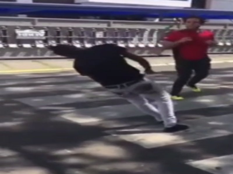 Left Hook Deadly: Dude Gets Knocked Out Cold After Stepping To The Wrong One! 🤦🏾‍♂️